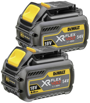 DeWalt DCB546T2-XJ 6A Akku-Set , Inhalt 2 Stck