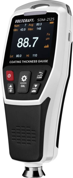 VOLTCRAFT SDM-2125 Materialdicken-Messgert 0 - 125m