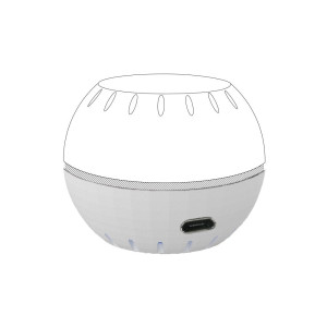 Shelly H&T USB Add-on - Netzteil - Wei