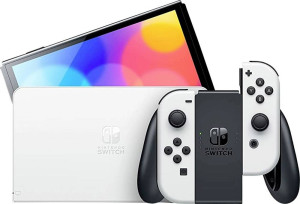 Nintendo Switch OLED Konsole 64GB Wei