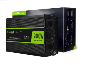 Green Cell Wechselrichter INV11 2000W 12V - 230V