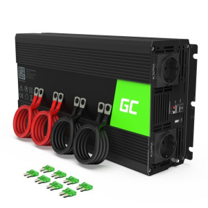 Green Cell Wechselrichter INV15 3000W 12V - 230V