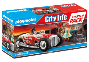 Playmobi City Life Starter Pack Hot Rod 71078