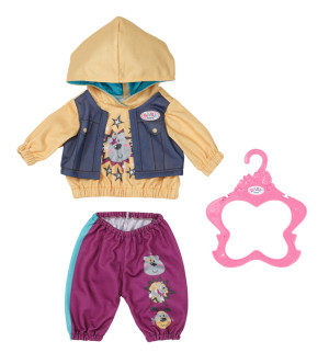 Baby Born Zapf Outfit mit Hoody 43cm 832615