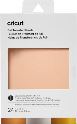 Cricut Transfer Foil Sheets Folie Metallic