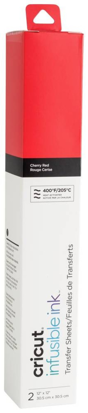 Cricut Infusible Ink Transfer Sheets 2er Folie Rot