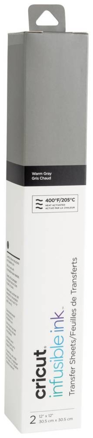 Cricut Infusible Ink Transfer Sheets 2er Folie Grau