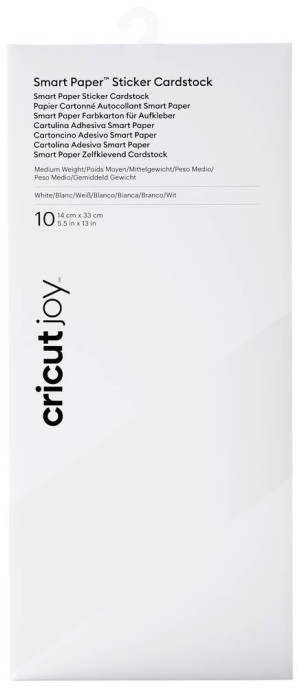 Cricut Joy Smart Sticker Cardstock Farbkarton Wei