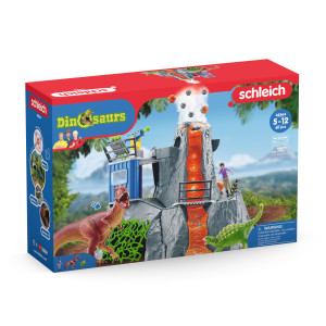 schleic Dinosaurs 42564 Groe Vulkan-Expedition