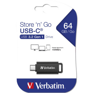 Verbatim Store 'n' Go USB- USB-Stick 64GB Schwarz 49458 USB-