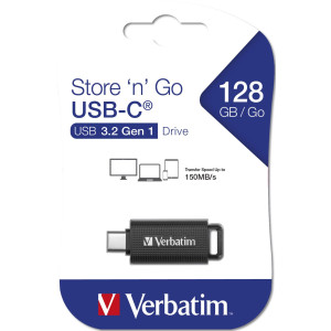 Verbatim Store 'n' Go USB- USB-Stick 128GB Schwarz 49459 USB-