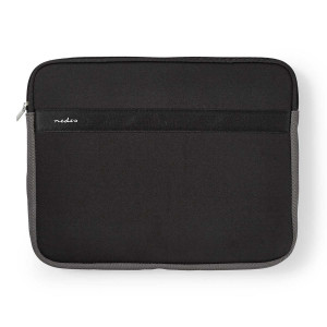 Nedis Notebook-Hlle 13-14" Neopren Schwarz/Anthrazit