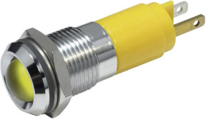 CML 19350233 LED-Signalleuchte Gelb 230 V/AC 8 mcd