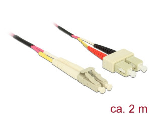 Delock Kabel LWL LC/SC 50/12 2m OM4