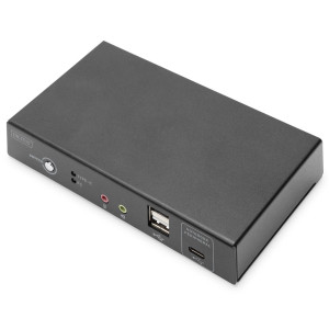 Digitus DS-12901 2 Port KVM-Umschalter HDMI Tastatur, USB 1920 x 1080