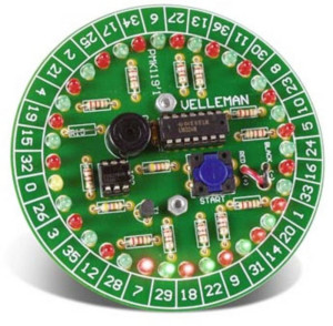 Whadda WSG119 LED Bausatz ROULETTE