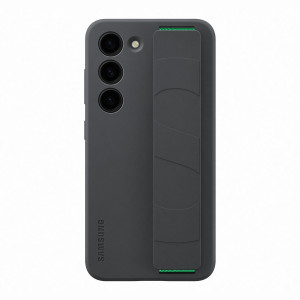 Samsung Silicone Grip Case fr Galaxy S23, Black - Passend fr