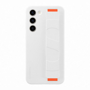 Samsung Silicone Grip Case fr Galaxy S23+ (Wei)