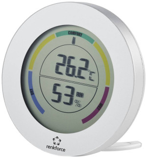 Renkforce Thermo-/Hygrometer Silber