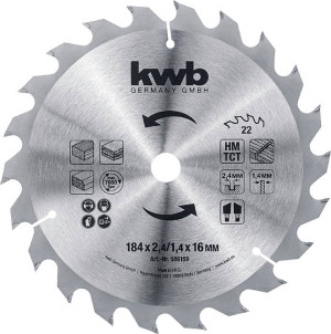Kwb 586159 Kreissgeblatt 184 x 16mm 1St.