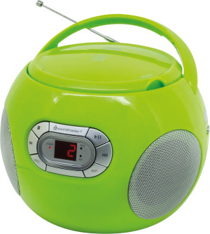 Soundmaster SCD2120GR CD-Radio UKW AUX, CD Grn