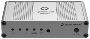 Oehlbach HighWay Switch 8K HDMI Switch 2 Port