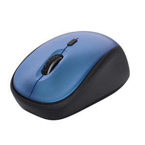 Trust YVI+ Eco Maus Funk Optisch Blau 4 Tasten 800 dpi, 1600 dpi