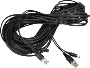 ABUS TVAC40130 Strom, Video Verlngerungskabel