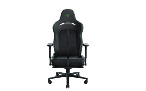 RAZER ENKI Pro Schwarz/ Grn - Premium-Gaming-Stuhl mit Alcantar-