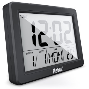 Mebus 25739 Quarz-Wecker, digital