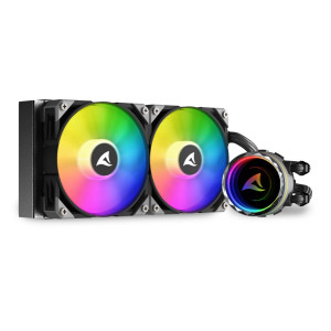 Sharkoon Wasserkhlung S80 RGB 2 Lfter 240mm schwarz