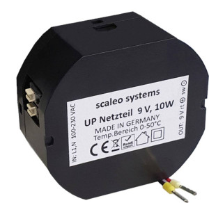 Scaleo systems AC/DC-Einbaunetzteil 10W 9 V/DC 1St.