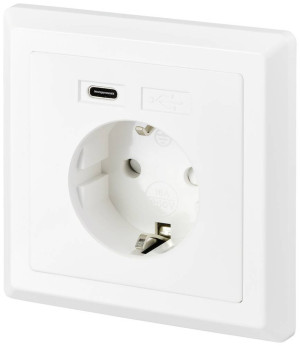 Sygonix SY-5238674 Unterputz-Steckdose Power Delivery, erhhter Ber