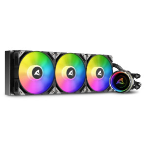 Sharkoon Wasserkhlung S90 RGB 3 Lfter 360mm schwarz