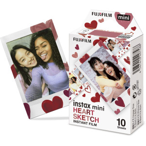 Fujifilm INSTAX mini Heart Sketch WW 1