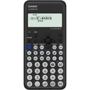 Casio FX-82DE CW Technisch wissenschaftlicher Rechner Schwarz Display