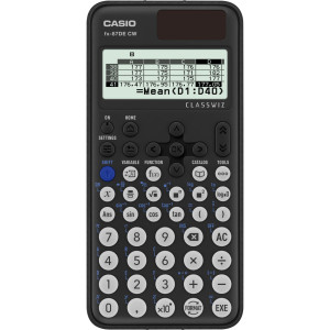 Casio FX-87DE CW Technisch wissenschaftlicher Rechner Schwarz Display