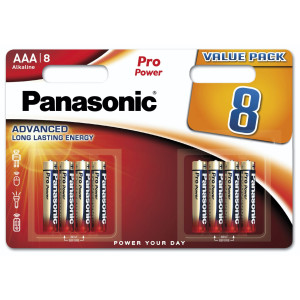 1x8 Panasonic Pro Power LR 03 Micro AAA