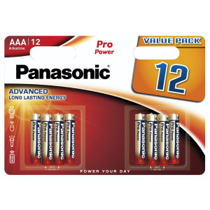 1x12 Panasonic Pro Power LR 03 Micro AAA