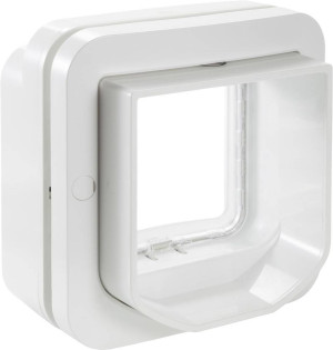 SureFlap Mikrochip DualScan Haustierklappe Wei 1St.