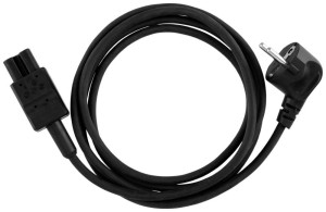 REV 0505623555 Strom Netzkabel Schwarz 2m