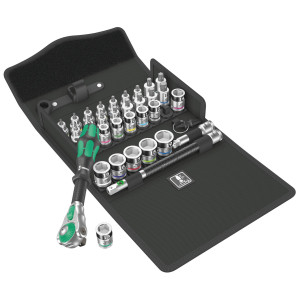 Wera 8100 SB All-in Steckschlssel-Bit-Einsatz-Set 3/8\  35teilig