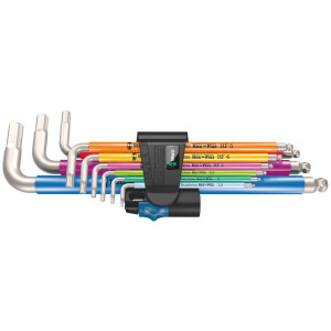 Wera 3950/9 Hex-Plus Multicolour HF Stainless 1 05022699001 Innen-
