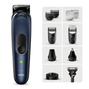 Braun MGK7421 Haarschneider, Bartschneider, Krperhaartrimmer, Ohr-,