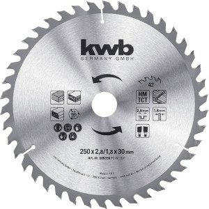 Kwb 589359 Kreissgeblatt 250 x 30mm 1St.