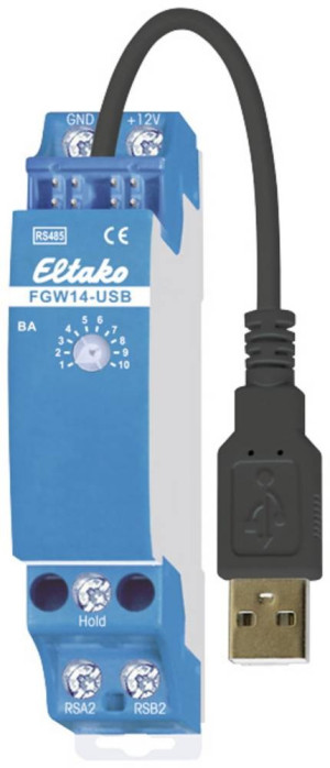 Eltako FGW14-USB RS485 Gateway Rack
