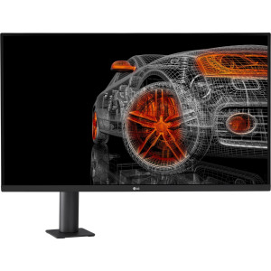 LG 32UN880-B Ergo Monitor - IPS, 4K-UHD, Pivot, Hhenverstellung