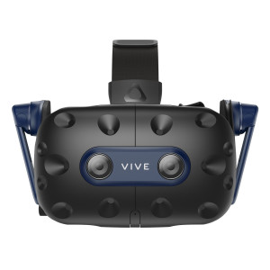 HTC Vive Pro 2 Virtual Reality Brille Schwarz inkl. Bewegungssensoren,