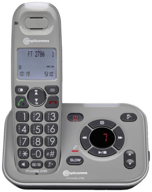 Amplicomms PowerTel 2780 DECT Mobilteil Grau