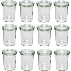 WECK Sturzform-Glas 160ml 12er Pack